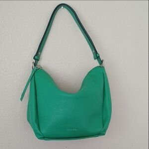 Calvin Klein Vibrant Green Hobo Bag